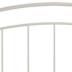 Full/Queen Julien Metal Headboard White - Hillsdale Furniture: Sturdy, Arch Design, Bedroom Decor - 1 of 4