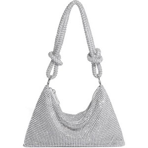 Generic Rhinestone Purse for Women Evening Bag Glitter Sparkly Mini Handbags - 1 of 4