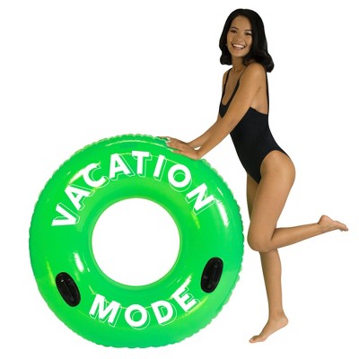 PoolCandy Sour Apple "Vacation Mode" 48"  Pool Tube with Handles