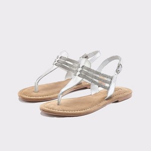 Women's Strappy Rhinestone Sandals - LASCANA - 1 of 4