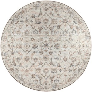 Dalyn Jericho JC4 Linen Area Rug - 4' x 4' Round - 1 of 3