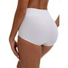 INSPIRE CHIC Women's High Waist Tummy Slimming Elastic Waistband Briefs Breathable Butt Lifter Underwear - 2 of 4