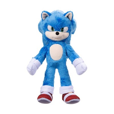 New Sonic the Hedgehog Large 16" Plush Doll Blue Stuffed Toy Kids Gift 