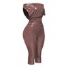 I am a Fashion Junky Lose Fit Shimmer Top And Capri Set - 3 of 4