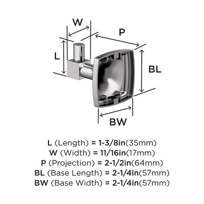 Chrome Stature Wall Mounted Robe and Towel Hook