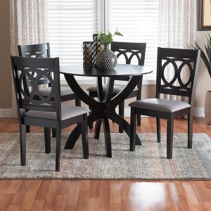 Rita Upholstered Dining Set - 1 of 4