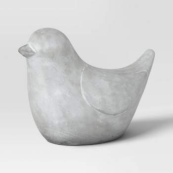Cement Bird Outdoor Garden Figurine - Threshold™