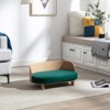 VisioGear Elevated Dog Bed Pet Sofa With Solid Wood legs and Bent Wood Back, Cushion, Green, 26"*15.7"*10.6" - 2 of 4