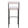 Zuo Livorno Barstool (Set of 2) Ivory - 4 of 4