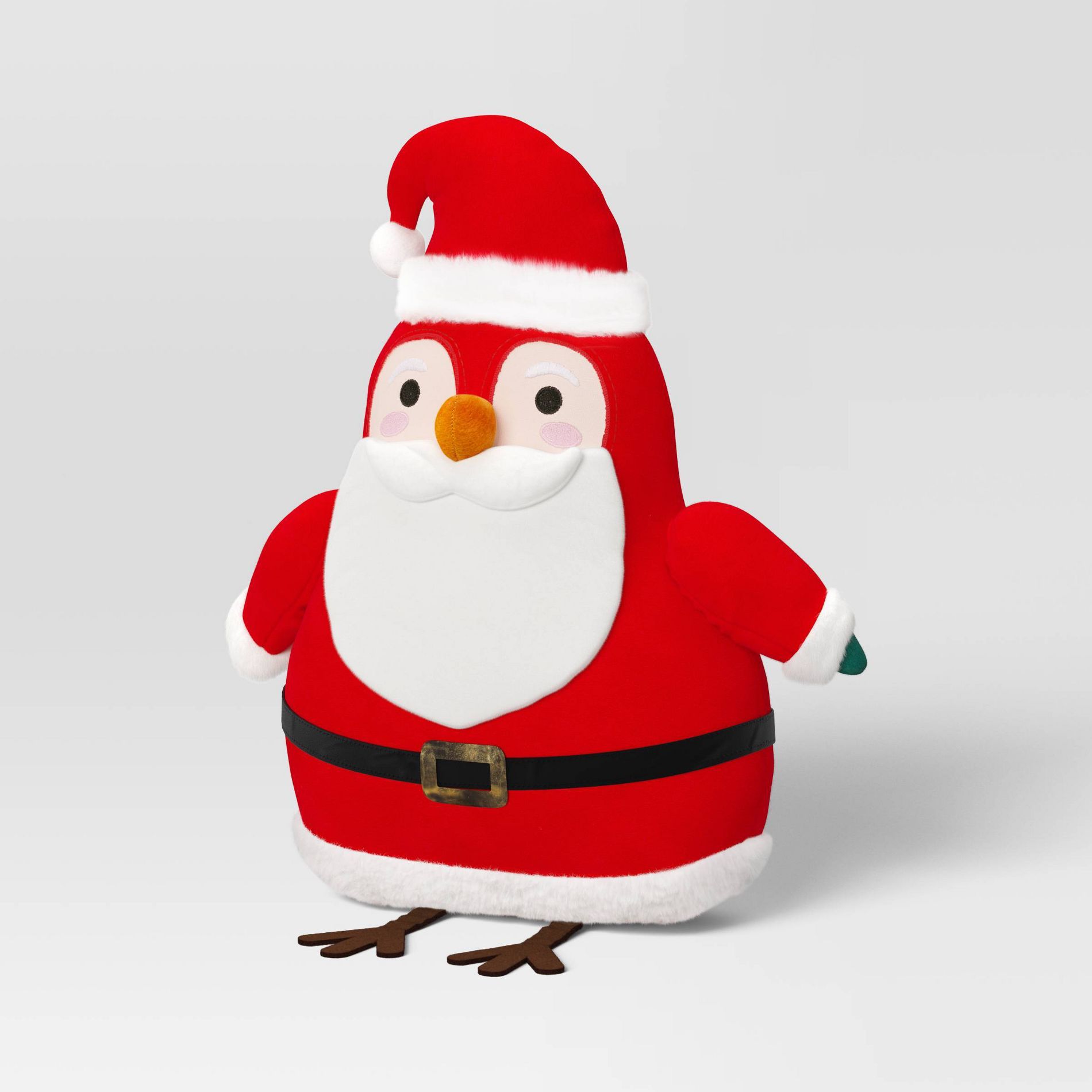 Christmas Featherly Friends Pillow Santa Hat - Wondershop™