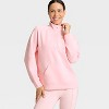 Women's Airy Sleek Legging Friendly Half Zip Sweatshirt - All In Motion™ - 3 of 4