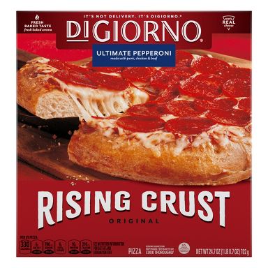 DiGiorno Rising Crust Pepperoni Pizza - 24.7oz: High Protein
