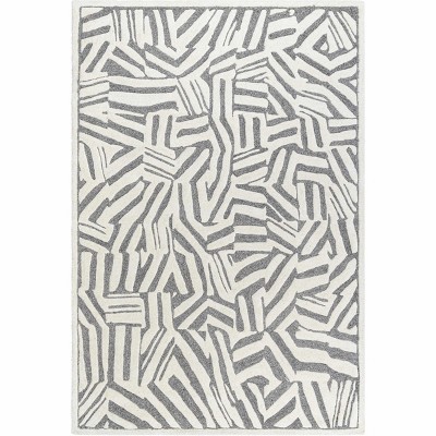 Hauteloom Avian Gray Wool Area Rug