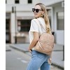 CLUCI Womens Backpack Purse Travel Backpack Leather Convertible Ladies Designer Daypack Shoulder Bags - 2 of 3