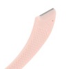 Unique Bargains Fishtail Crescent Type Eyebrow Trimmer Pink 1 Pc - 3 of 3