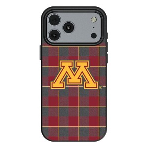 NCAA Big Ten Universities Plaid MagSafe Compatible Cell Phone Case for Apple iPhone 17 Series - 1 of 4