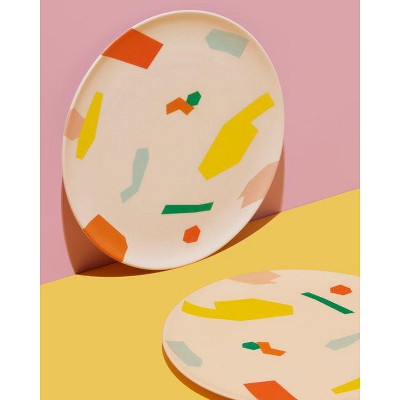 Poketo Bamboo Salad Plate Set