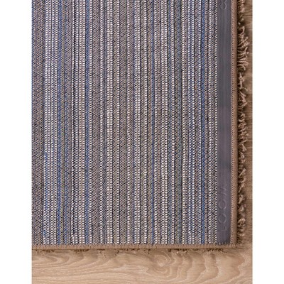 Sandy Brown 8' x 10' Reversible Shag Area Rug