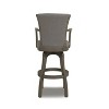 NicBex Dining Chairs Bar Stool Swivel Bar Height Chairs with Armrests, for Dining Room, Home Bar, - 2 of 4