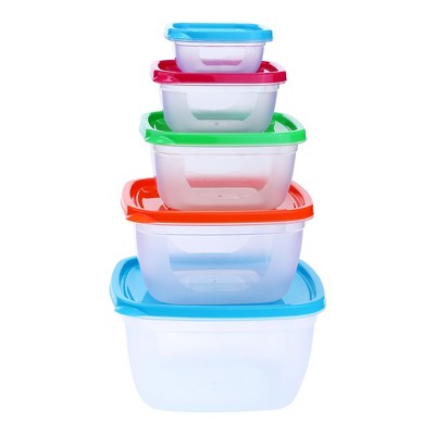 REGALWOVEN Storage Leakproof Reusable Microwavable Food Container 10 Pcs