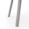 SONGMICS HOME Sencillo Collection - Dining Table, Patio Table, with Umbrella Hole, Square, Modern and Transitional Style,Gray and Beige - 4 of 4