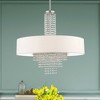 Livex Lighting Carlisle 5 - Light Pendant in  Brushed Nickel - 4 of 4