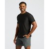 Men's All Black Active Crew Neck 3-Pack - True Classic - 2 of 4