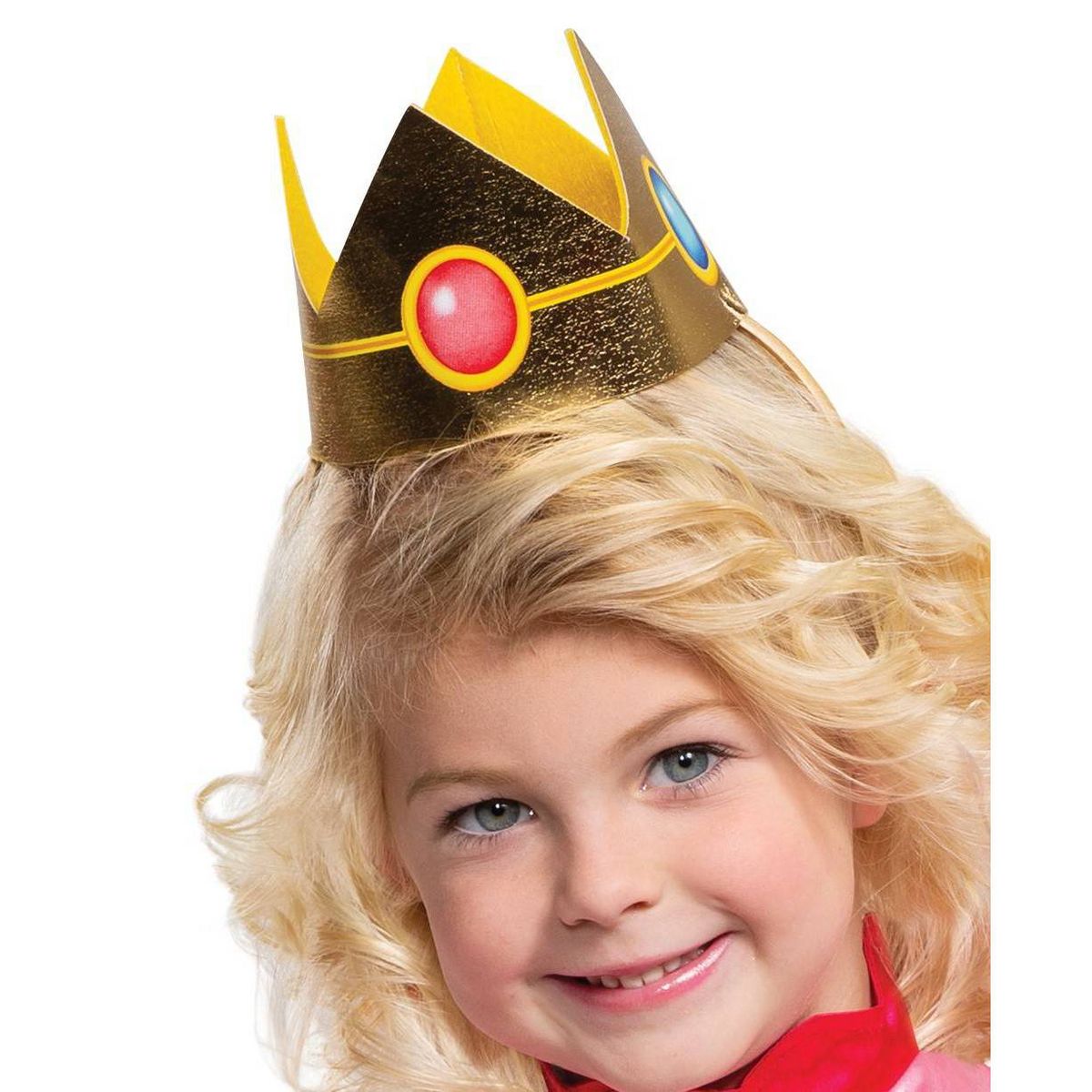 Nintendo Super Mario Princess Peach Toddler Halloween Costume Dress with Headpiece - thumbnail 3