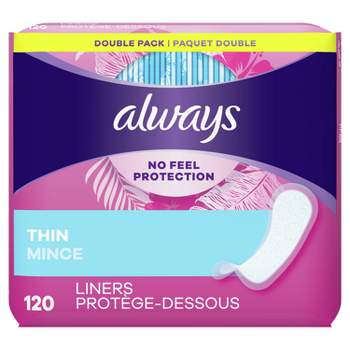  MED PRIDE Premium Ultra Absorbent Panty Liners for Women -  Unscented Feminine Pantyliners for All-Day Leak Protection- Regular Length  Underwear Liners with Adhesive Strip for Comfortable Fit- 25-Pack : Health 