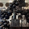 PartyWoo Balloons Black Matte 18 Inch 20 pcs - 3 of 4
