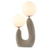 JONATHAN Y Oona 18" 2-Light Scandinavian Resin/Iron/Frosted Glass Cactus (Includes LED Light Bulb) Table Lamp - 2 of 4