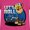 Girls' - Paw Patrol - Chase Let's Roll Fitted Short Sleeve Graphic T-Shirt - 2 of 4