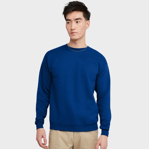 Hanes men's ecosmart fleece crew neck sweatshir hotsell