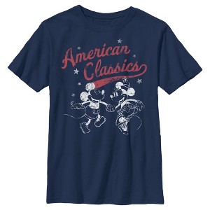Boy's Disney Mickey and Minnie American Classics T-Shirt - 1 of 4