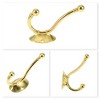 Unique Bargains Vintage Clothes Hooks 3.98"x1.34"x2.64" Gold Tone 4 Pcs - 3 of 4