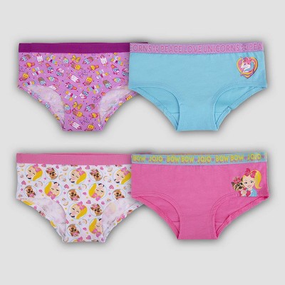 Jojo Siwa Girls Briefs Panties, 7 Pack, Sizes 4-8 - DroneUp Delivery