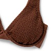 Women's Smocked Underwire Bikini Top - Wild Fable™ - 3 of 3