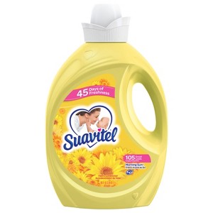 Suavitel Scented Liquid Fabric Softener and Conditioner - Morning Sun - 105 fl oz - 1 of 4