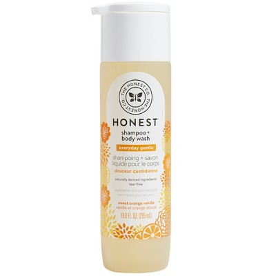 The Honest Company Everyday Gentle Shampoo & Body Wash Sweet Orange Vanilla - 10 fl oz