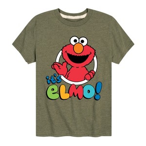 Boys' - Sesame Street - Its Elmo Short Sleeve Graphic T-Shirt - 1 of 4