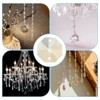 Unique Bargains Hanging Ornament DIY Craft Prisms 2 Holes Octagon Suncatchers 0.55" 100 Pcs - 4 of 4