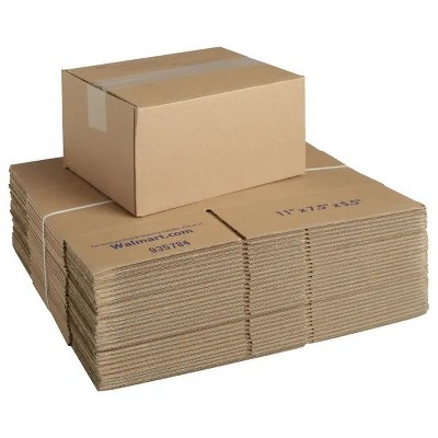 30-Count Recycled Shipping Boxes, 11 in. L x 7.5 in. W x 5.5 in. H