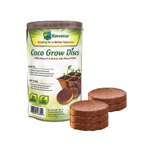 Envelor Coco Coir Seed Starter Pellets for Seed Starter Tray - 1 of 4