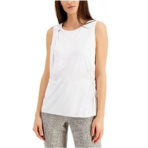 Alfani Womens Twist Front Sleeveless Blouse Top - 1 of 1