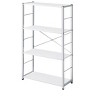PAGED Rectangular Bookshelf Modern Storage Shelves with X-Shape Cross Bar for Living Room, Study Room - 2 of 4