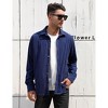 Men's corduroy longsleeved shirt classic button style ,with pleats at the back and pockets on the chest - 3 of 4