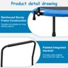 SUGIFT 36" Kids Trampoline Rebounder with Full Covered Handrail and Pad Indoor Outdoor - 4 of 4