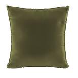 Velvet Square Throw Pillow Green - Skyline Furniture