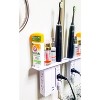 5 Star Super Deals Swivel Power Outlet Charging Tower Station Shelf 6 Wall Charger Ports + 2 Fast Charging USB Electrical Socket Power Stand Holder - 4 of 4