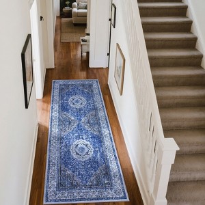 Boho Rugs for Living Room,Short Pile Area Carpets Washable Large Rugs for Bedroom Modern Vintage Classic Lounge Rug - 1 of 4